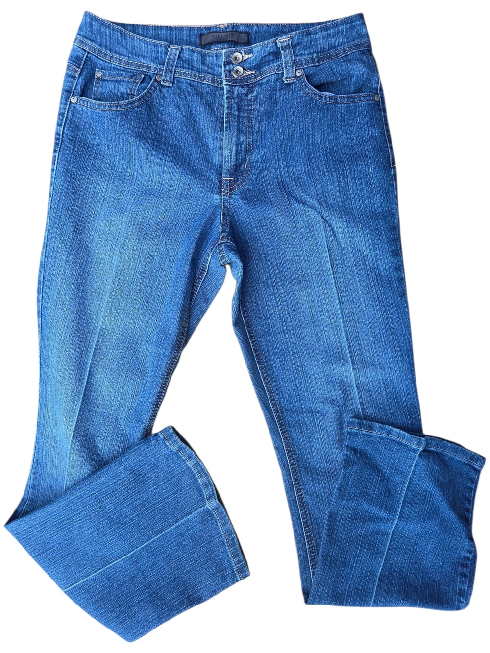 Nine West Women's Blue Bootcut Jeans